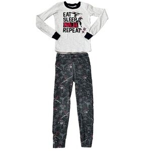 The Children's Place Boys Kids Ninja Snug Fit Cotton Pajamas Size 7